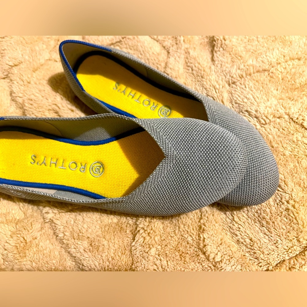 Rothy’s Iridescent Shimmer Flats